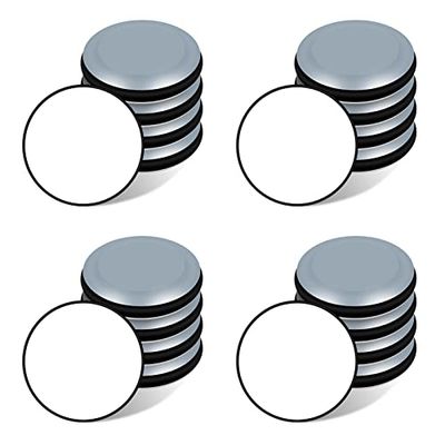 Furniture Coasters, Pack of 16 PTFE Teflon Furniture Glides for Smooth Floors and Carpets
