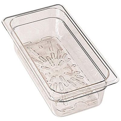 Cambro 20 Cwd135 1/2 Gastronorm d'étagère clair,