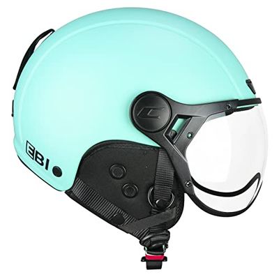 CGM EBI, skihelm, uniseks, volwassenen, lichtblauw, maat XXS (51-52 cm)