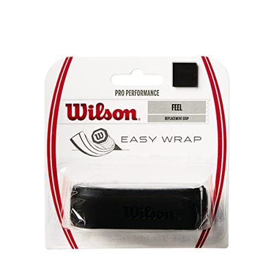 Wilson, Grip di Ricambio Pro Performance, Confezione da 1, Nero, WRZ470800