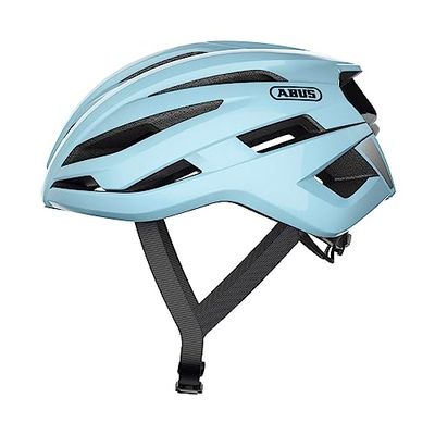 ABUS StormChaser Casco da corsa - Casco da bici aerodinamico per ciclismo professionistico per uomo e donna - Blu, Taglia L