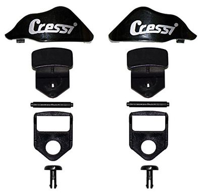 Cressi Focus Buckles - Gespen voor duikmasker/Snorkelmasker