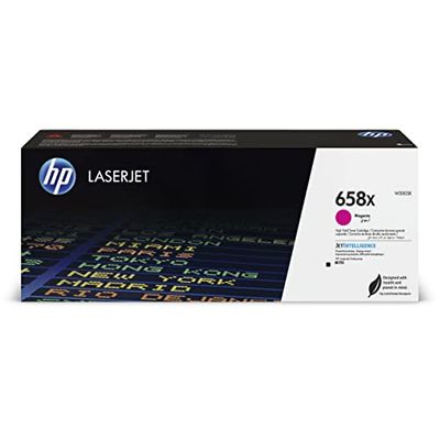 HP 658X W2003X, Cartuccia Toner Originale HP da 28000 Pagine, Compatibile con la Stampante Laserjet Enterprise M751, Magenta