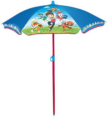 FUN HOUSE- PAT'PATROUILLE Parasol réglable H.125 X Ø 100 cm pour Enfant, 713239, Multicolor