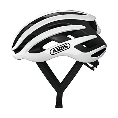 ABUS AIRBREAKER, Casco da Strada Unisex-Adulto, Bianco (Polar White), S