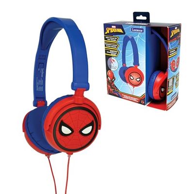 SPIDER-MAN Casque stéréo enfant LEXIBOOK - pliable et ajustable