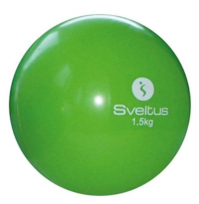 Sveltus – Pelota de Ejercicios (diámetro 11,8 cm), Color Verde Manzana