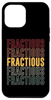 Carcasa para iPhone 13 Pro Max Orgullo Fractioso, Fractious