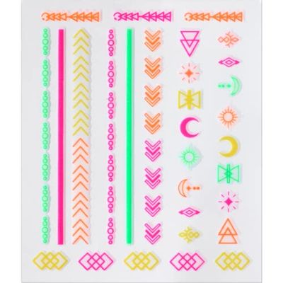 NEON Vibes pegatias de uñas 1 u