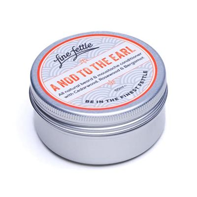 FineFettle A Nod to the Earl All-Natural Beard and Moustache Leave-in Conditioner - 50ml