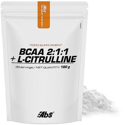BCAA 2:1:1: + L-CITRULINA | Fórmula innovadora para impulsar el rendimiento deportivo | 30 raciones/180g