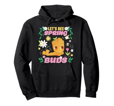 Marvel Let's Bee Spring Buds Baby Groot Lovely Friendship Felpa con Cappuccio