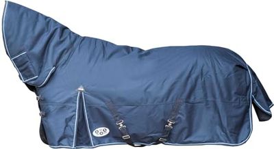 HKM Champion Combo Winter Weiland Deken Donkerblauw 100