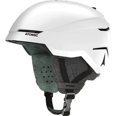 Atomic Savor Casque De Ski Blanc, Taille L, Unisexe, Adulte, Système Fit à 360 °, Protection Supérieure Contre Les Chocs, Système De Ventilation Aircon, 59-63 cm