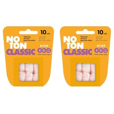NOTON Tapones Para Los Oídos 21 g (Paquete de 2)