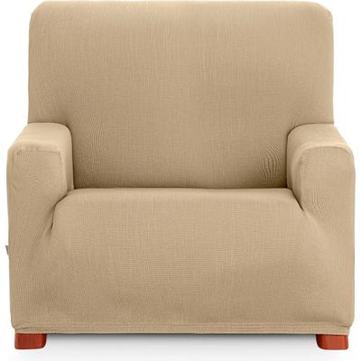 ECOMMERC3 Universal and Versatile 1 Seater Sofa Cover – Beige Sofa Cover Protector Easy to Install for Back, Seat and Arms