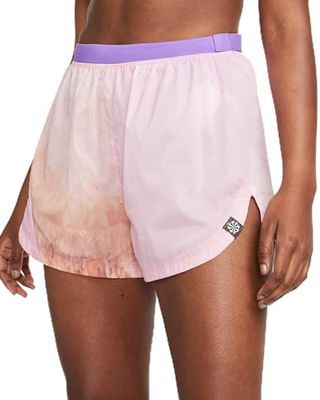 Nike DX1021-756 W NK Trail RPL MR 3"" BR Short Pantaloncini Donna Rosa Taglia L