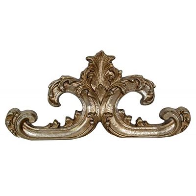 V-L7600-A INTERNATIONAL ART TRADING Biscottini 77 x 38 cm Made in Italy | Friges Frise en Bois décoratives pour Meubles et Murs avec Finition vieillie, 77x38 cm
