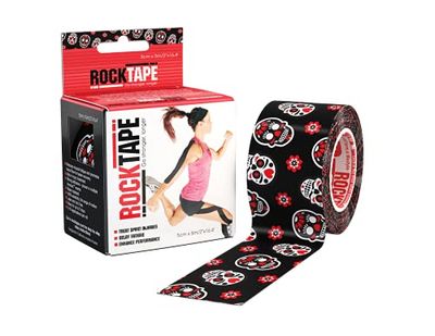 RockTape Mixte Muertape RockTape Bande kin siologique pour athl tes r sistante l eau duit la douleur et c, Crâne - Muertape, Uncut Roll 5cm Wide EU