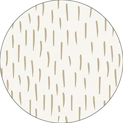Bonateks, Ronde digitaal bedrukte muismat, antislip onderkant, voor kantoor en thuis, diameter: 22 cm