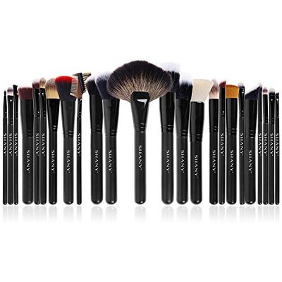 SHANY Set di 24 pennelli per firma professionale, realizzati a mano, con manico in legno, il masterpiece by SHANY Cosmetics