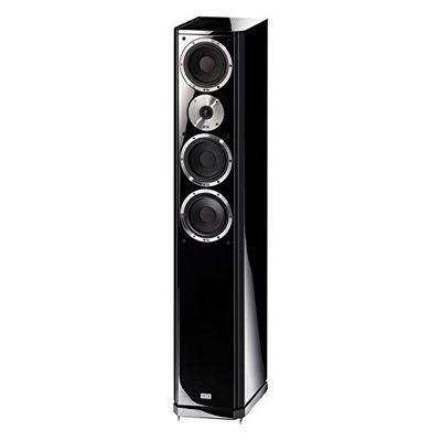 HECO 1347061 Aleva GT 602 - Altoparlante a pavimento, 180/320 Watt, colore: Nero