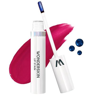 Wonderskin Wonder Blading Lip Stain Peel Off Masque - Tinta Per Labbra Rosa A Lunga Durata, Resistente All'Acqua E Al Trasferimento, Finitura Opaca Trucco Peel Off (Darling Masque)