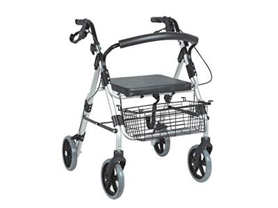 DÉAMBULATEUR AVEC SIÈGE SILVER - pliable