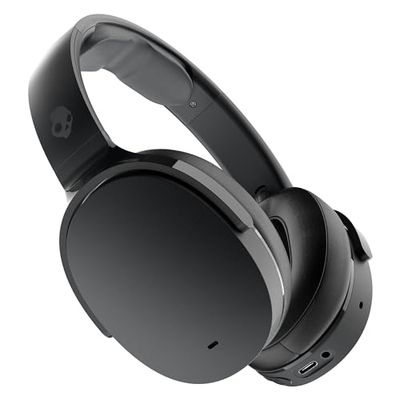 Skullcandy Hesh ANC Cuffie Wireless Over-Ear con Cancellazione del Rumore e Microfono, 22 Ore di Autonomia, Compatibili con iPhone, Android e Dispositivi Bluetooth - Nero