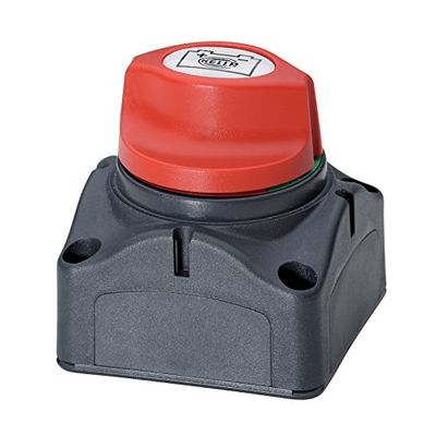 HELLA 6EK 002 843-071 Interruptor principal, bateria - Acionamento por rotação - Número de conexões: 2 - aparafusado - Contato de fecho - Passo da rosca: 1,5 mm
