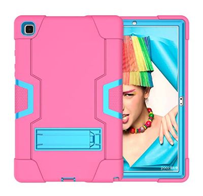 Samsung Tab A 8.4 (2020) T307 Case with Kickstand, Durable Heavy Shock Back Hybrid Hard Hybrid Three Layer Protective Cover Tablet