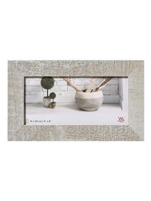 walther design Moldura para fotos cinzento claro 10 x 20 cm casa moldura de madeira HO120X