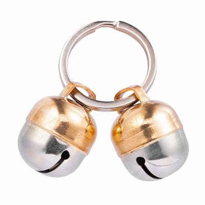 Beau's Bells - 2 campane extra forti per cani e gatti | Tracker di animali | Campane in rame fatte a mano, Medium, Rame