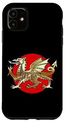 Coque pour iPhone 11 Drapeau du dragon gallois, drapeau du Pays de Galles, Angleterre