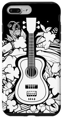 Cartone animato Ukulele Hawaii Custodia per iPhone 7 Plus/8 Plus