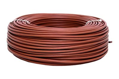 Rouleau de Câble Électrique de 100 m | H07V-K | Section 1 x 6 mm2 | Couleur Marron