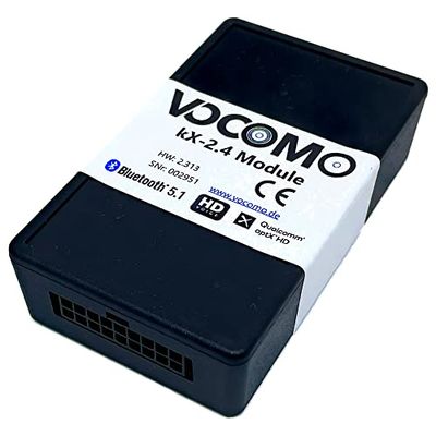 VOCOMO KX-2 V1 Kit Mains Libres Bluetooth avec Streaming de Musique pour Mercedes, Smart NTG2.0