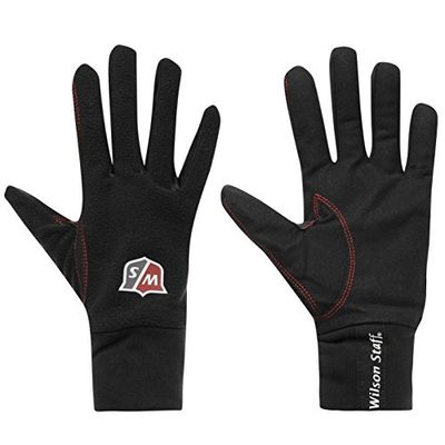 Wilson Seasonal, Guanti Invernali Uomo, Nero, L
