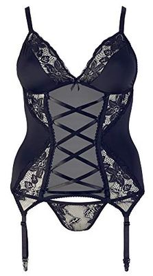 Cottelli Curves Cami Suspender Shirt Black L
