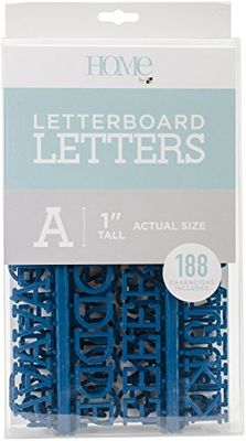 DCWVE Die Cuts with A View 1 "Letter Pack Letterboard-Navy (188 pcs) LP-006-00011