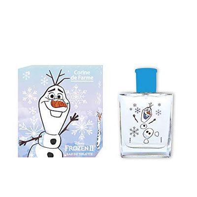 Corine de Farme, Eau de Toilette Fraîcheur Olaf, Parfum Disney, Parfum pour enfant dès 3 ans, Formulation Garantie Clean Beauty, Fabrication 100% Française