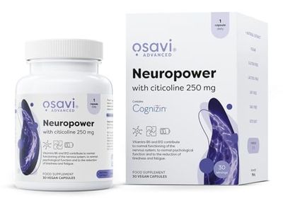 Osavi Neuropower with Citicoline, 250 mg - 30 vegan caps