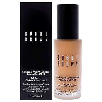 Bobbi Brown Skin Long-Wear Weightless Foundation SPF 15 - W-064 Honey for Women 1 oz Foundation