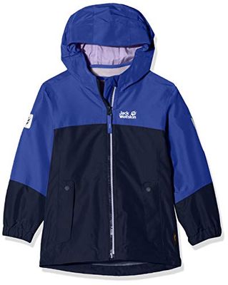 Jack Wolfskin Chaqueta 3 en 1 para niña G Iceland Jkt 3 en 1, Niñas, Chaqueta 3 en 1, 1605264-1115176, morado, 176