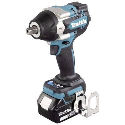 Makita DTW701RTJ Atornillador de Impacto (18 V, 5,0 Ah, 2 baterías y Cargador)