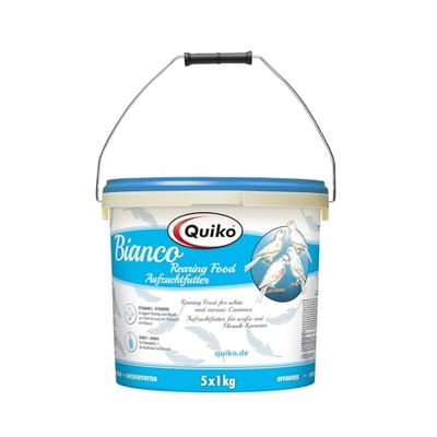 Quiko Bianco 5 Kg - Aliment d'élevage pour canaris Blancs, mosaïques éclaircies - sans Colorant