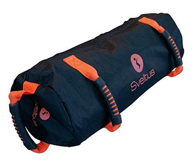 Sveltus Power Bag Regolabile Unisex Adulto, Nero/Arancione