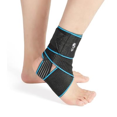 Verstelbare enkelbrace, enkelbescherming voor sport, eenheidsmaat voor mannen en vrouwen
