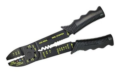 Alicates para terminales - 46.300 unidades, acero, mango ergonómico, ideal para conexiones eléctricas y trabajos de bricolaje.