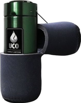 UCO Candlelier Neoprene Cocoon - Black, 21.5 cm x 9.5 cm